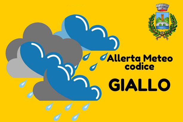 Allerta meteo gialla