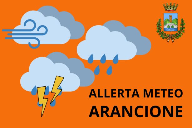 Allerta meteo ARANCIONE 22 ottobre 2025