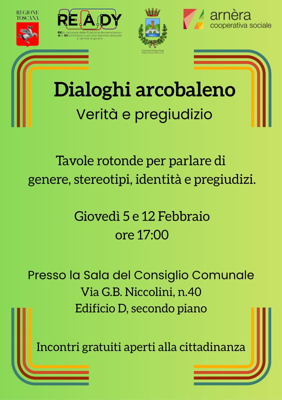 Dialoghi arcobaleno - Verità e Pregiudizio