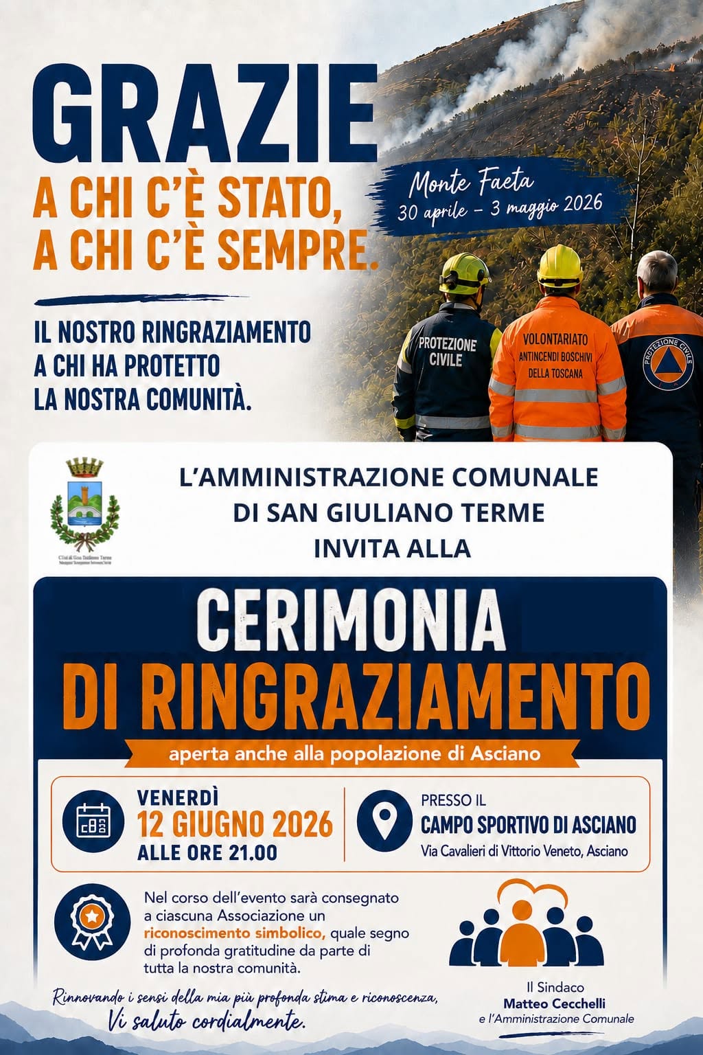 Cerimonia 12 giugno Asciano