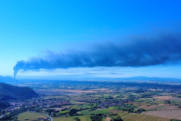 Incendio Lugnano