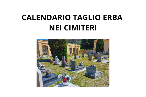 Taglio erba cimiteri